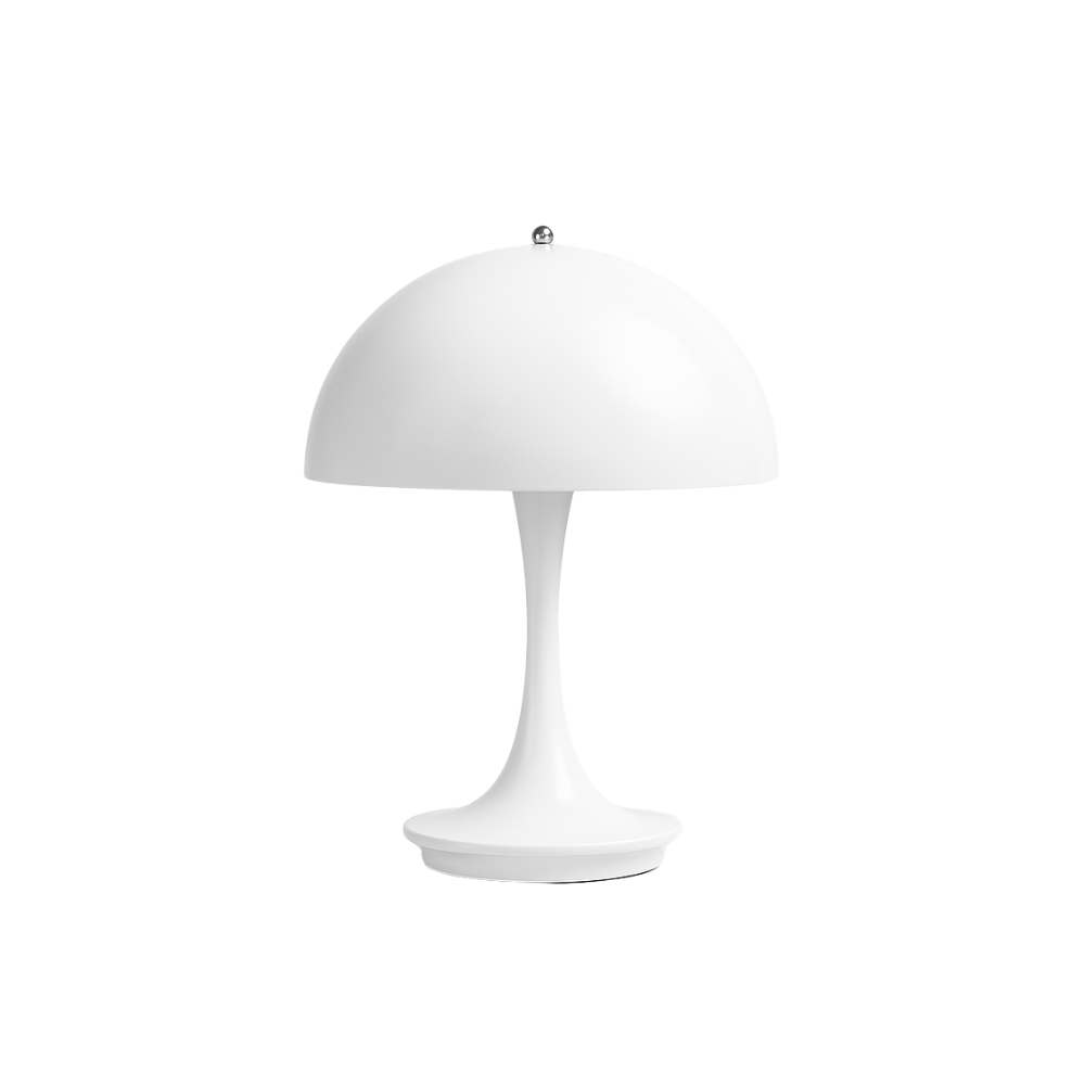 Soppformet Bordlampe - Nattlys og Skrivebordslampe