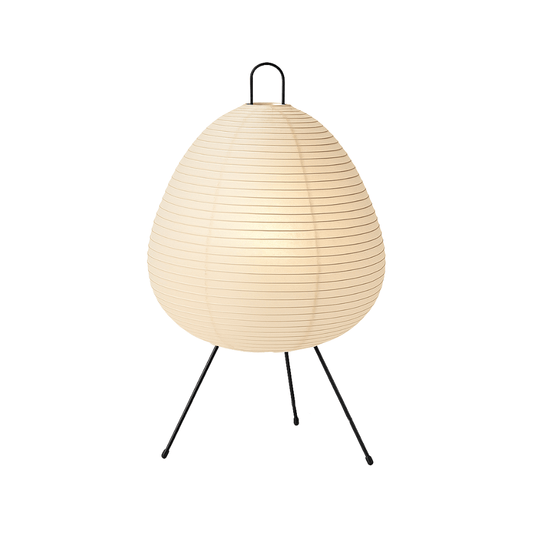 Wabi-Sabi Bordlampe i Rispapir - Japansk Design