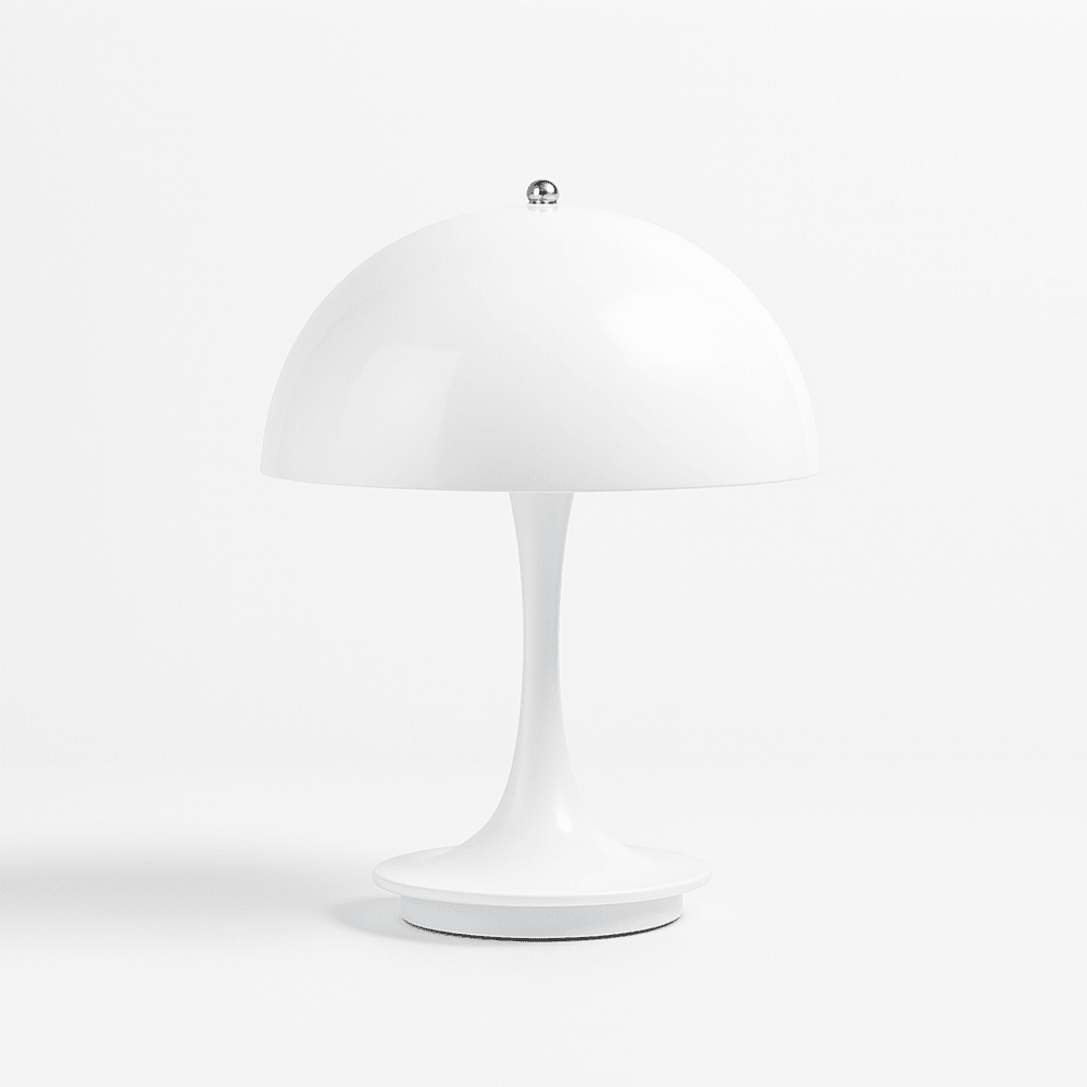 Soppformet Bordlampe - Nattlys og Skrivebordslampe