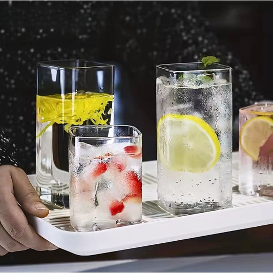 Highball Drikkeglass – 4-pk | Tynne, Elegante Klare Glass