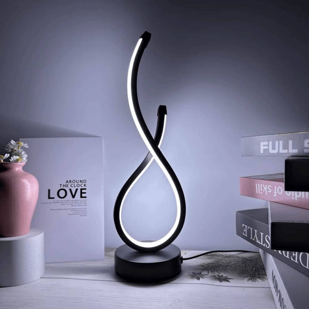 TWIST LED Bordlampe med Moderne Design