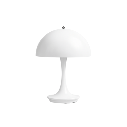 Soppformet Bordlampe - Nattlys og Skrivebordslampe