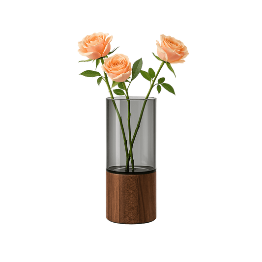 NATURAL Vase i Klart Glass