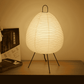 Wabi-Sabi Bordlampe i Rispapir - Japansk Design